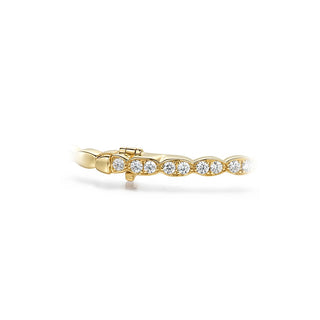 Hearts on Fire Lorelei Floral Diamond Bangle HFBLORFLBNG00988Y-M