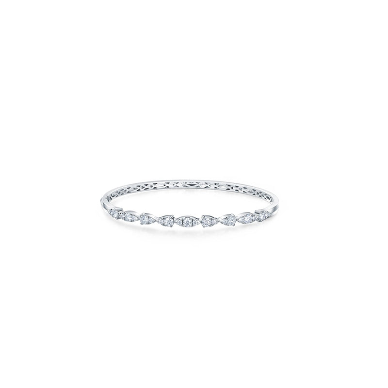Hearts on Fire Aerial Dewdrop Bangle HFBAERD01198W-M