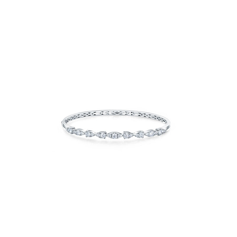 Hearts On Fire Aerial Dewdrop Bangle HFBAERD01198W-M