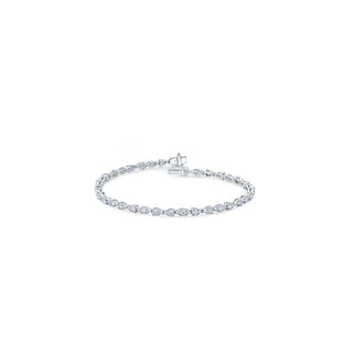 Hearts on Fire Aerial Dewdrop Line Bracelet HFBAERD01608W