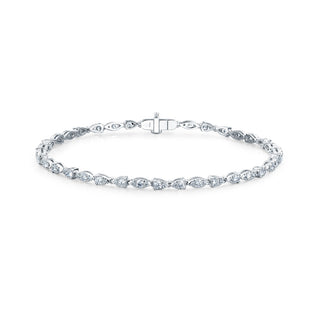 Hearts on Fire Aerial Dewdrop Line Bracelet HFBAERD01608R