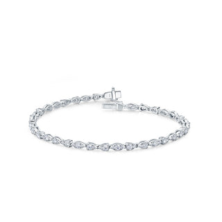 Hearts on Fire Aerial Dewdrop Line Bracelet HFBAERD01608R