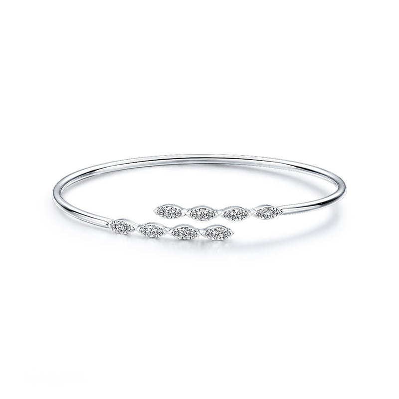 Hearts on Fire Aerial Marquis Flexi Bangle HFBAERM00538Y-M