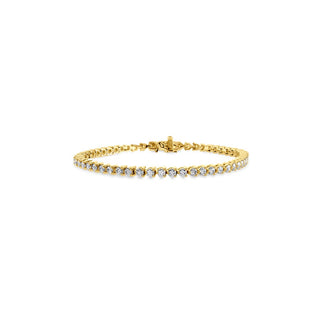 Hearts on Fire Temptation Three-Prong Bracelet HBP302508Y-54