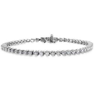 Hearts on Fire Temptation Three-Prong Bracelet HBP302508R-54