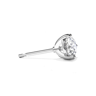 Hearts on Fire Three-Prong Stud Earrings 3SIE0025PL