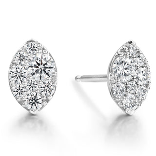 Hearts on Fire Tessa Navette Earrings HFETESN00508R