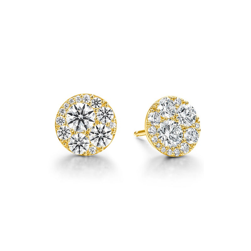 Hearts on Fire Tessa Diamond Circle Earrings HFETESC02048Y