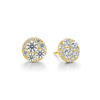 Hearts on Fire Tessa Diamond Circle Earrings HFETESC02048Y