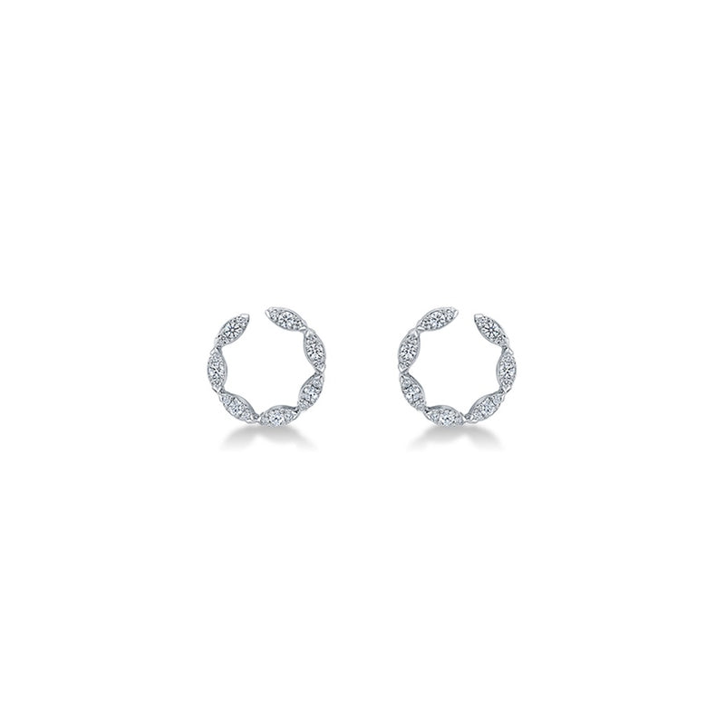 Hearts on Fire Aerial Marquis Wrap Earrings HFEAERMW00428W