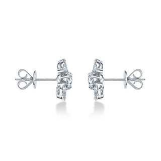 Hearts on Fire Aerial Sunburst Earring Studs HFEAERS01288W