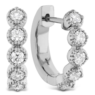 Hearts on Fire Diamond Bar Huggies Earrings HFEDBH00348Y