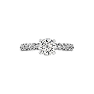 Hearts On Fire Isabelle Milgrain Engagement Ring HBSISABML00408WC-C
