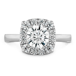 Hearts On Fire Signature Custom Halo Engagement Ring HBSSCH00148WA-C
