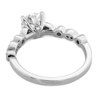 Hearts on Fire Isabelle Teardrop Milgrain Engagement Ring HBSISATRM00188WB-C