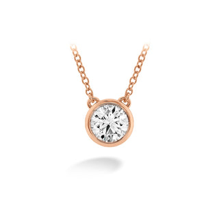 Hearts on Fire Classic Bezel Solitaire Pendant HFPHCLABZ00108R