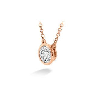 Hearts on Fire Classic Bezel Solitaire Pendant HFPHCLABZ00108R