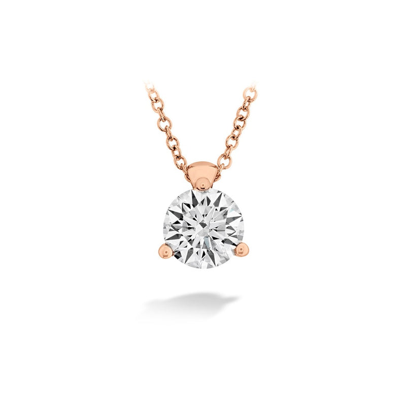 Hearts on Fire Classic 3 Prong Solitaire Pendant HFPHCLA3P00108R
