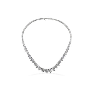 Hearts On Fire Temptation Three-Prong Necklace HFNP3010008W