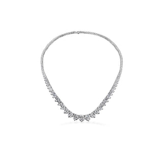 Hearts On Fire Temptation Three-Prong Necklace HFNP312008W