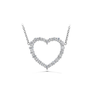 Hearts On Fire Signature Heart Pendant HFPSIGH00678W