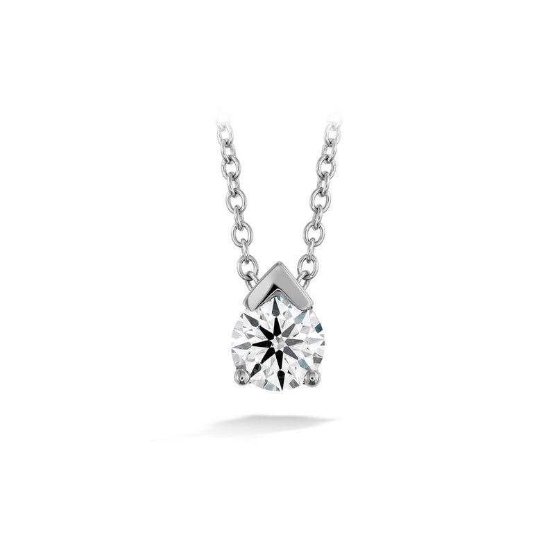 Hearts On Fire Aerial Single Diamond Pendant HFPAERSP00508W