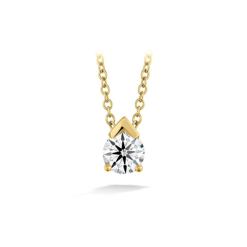 Hearts on Fire Aerial Single Diamond Pendant HFPAERSP00508Y