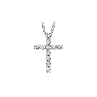 Hearts On Fire Whimsical Cross Pendant Necklace HFPWCM00308W