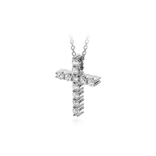 Hearts On Fire Whimsical Cross Pendant Necklace HFPWCM00308W