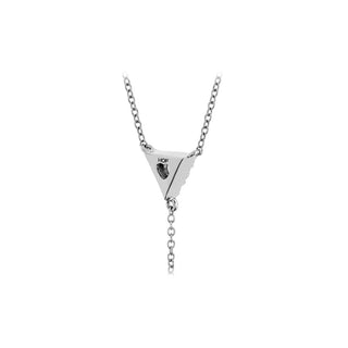 Hearts On Fire Triplicity Triangle Lariat Necklace HFNTRIL00428W