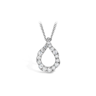 Hearts On Fire Lorelei Crescent Diamond Pendant HFPDLCST01008W