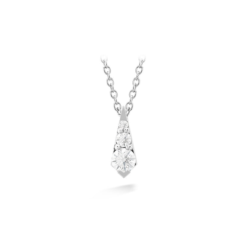 Hearts On Fire Triplicity Drop Pendant HFPTRIPDR00208W