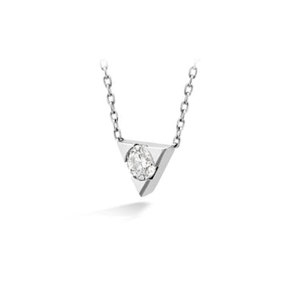 Hearts On Fire Triplicity Single Diamond Pendant HFPTRIPS00108W