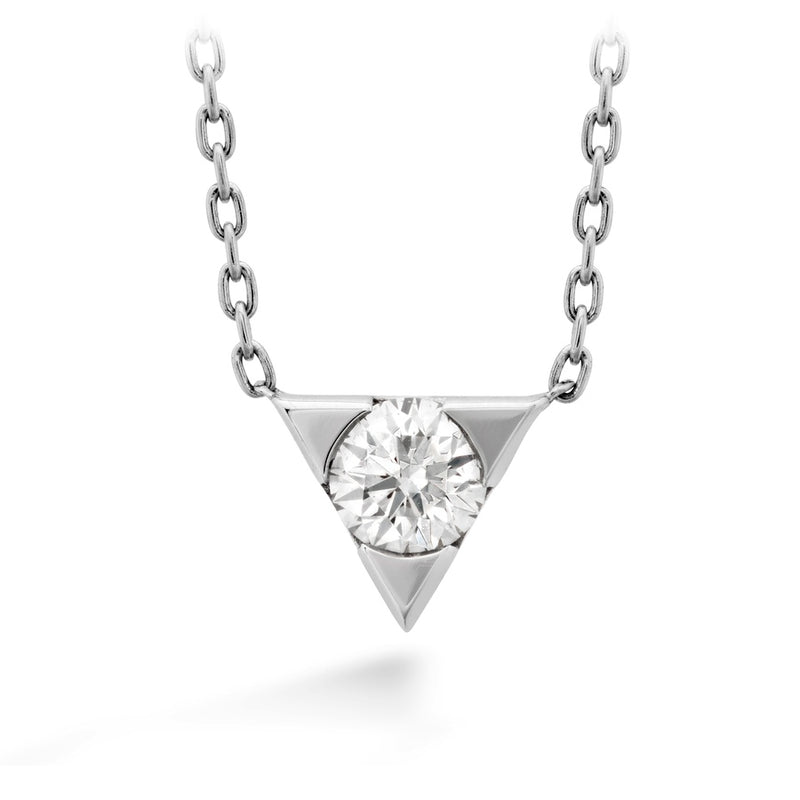 Hearts On Fire Triplicity Single Diamond Pendant HFPTRIPS00108Y