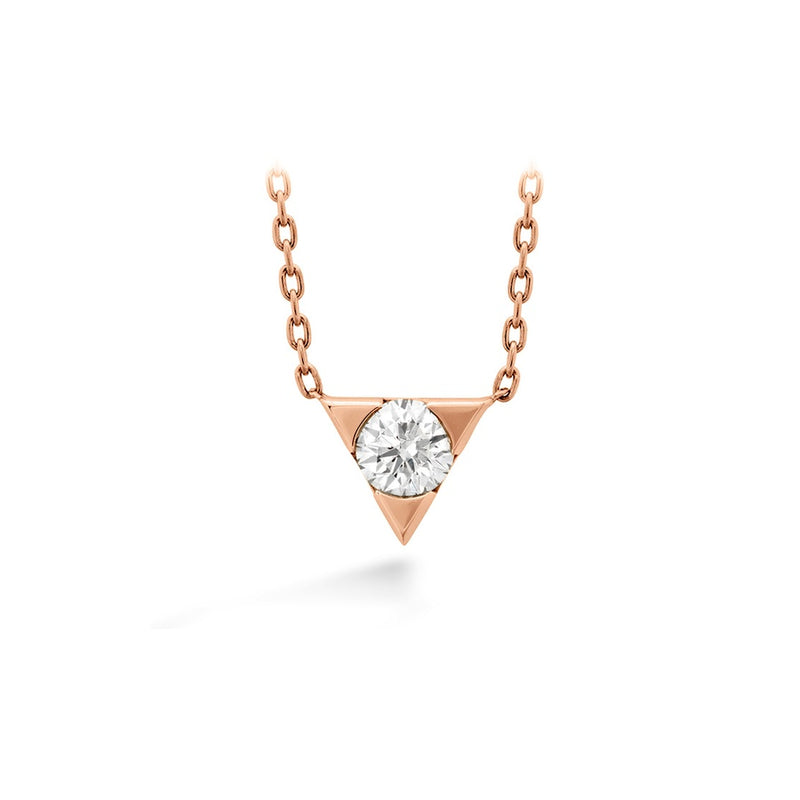 Hearts on Fire Triplicity Single Diamond Pendant HFPTRIPS00108R