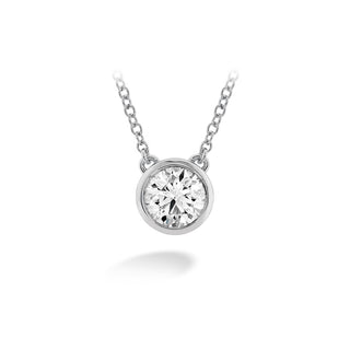 Hearts On Fire Classic Bezel Solitaire Pendant HFPHCLABZ00508W
