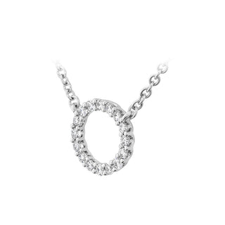 Hearts On Fire Signature Circle Pendant HFPSIGC00128W