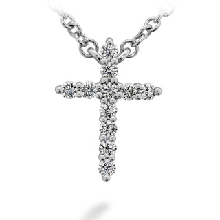 Hearts On Fire Signature Cross Pendant HFPSIGCR00118Y