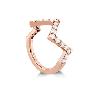 Hearts on Fire Triplicity Pointed Diamond Ring HFRTRIPN00708R