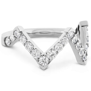 Hearts on Fire Triplicity Pointed Diamond Ring HFRTRIPN00708R