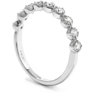 Hearts on Fire Diamond Bar Single Prong Milgrain Band HAR801496-18R