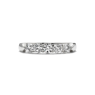 Hearts on Fire Five-Stone Wedding Band 5STB01508W-C