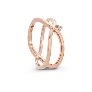 Hearts on Fire Love Code - Love Wrap Band HP-HBA75578R-Z65-N