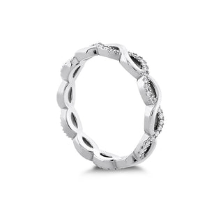 Hearts on Fire Destiny Lace Twist Eternity Band HBADSTLACTPL-Z40-C