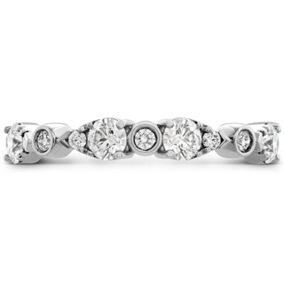 Hearts On Fire HOF Teardrop Bezel Diamond Band HBATEARB00658R-C