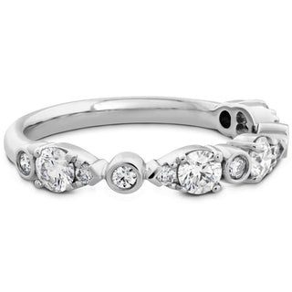 Hearts On Fire HOF Teardrop Bezel Diamond Band HBATEARB00658R-C