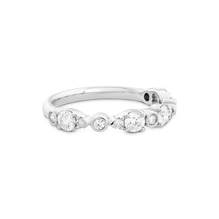 Hearts on Fire HOF Teardrop Bezel Diamond Band HBATEARB00658R-C