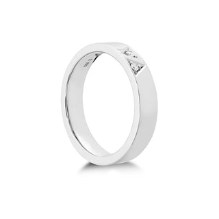 Hearts on Fire Triplicity Triangle Double Diam Band 6mm HBA2TRIT00068W-6