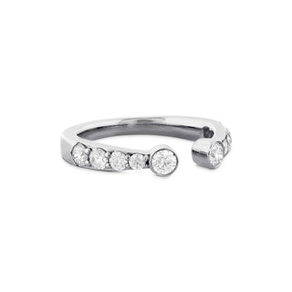 Hearts On Fire Triplicity Open Bezel Band HBATRIPOB0728R