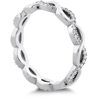 Hearts on Fire Destiny Lace Twist Eternity Band HBADSTLACT8R-Z55-C